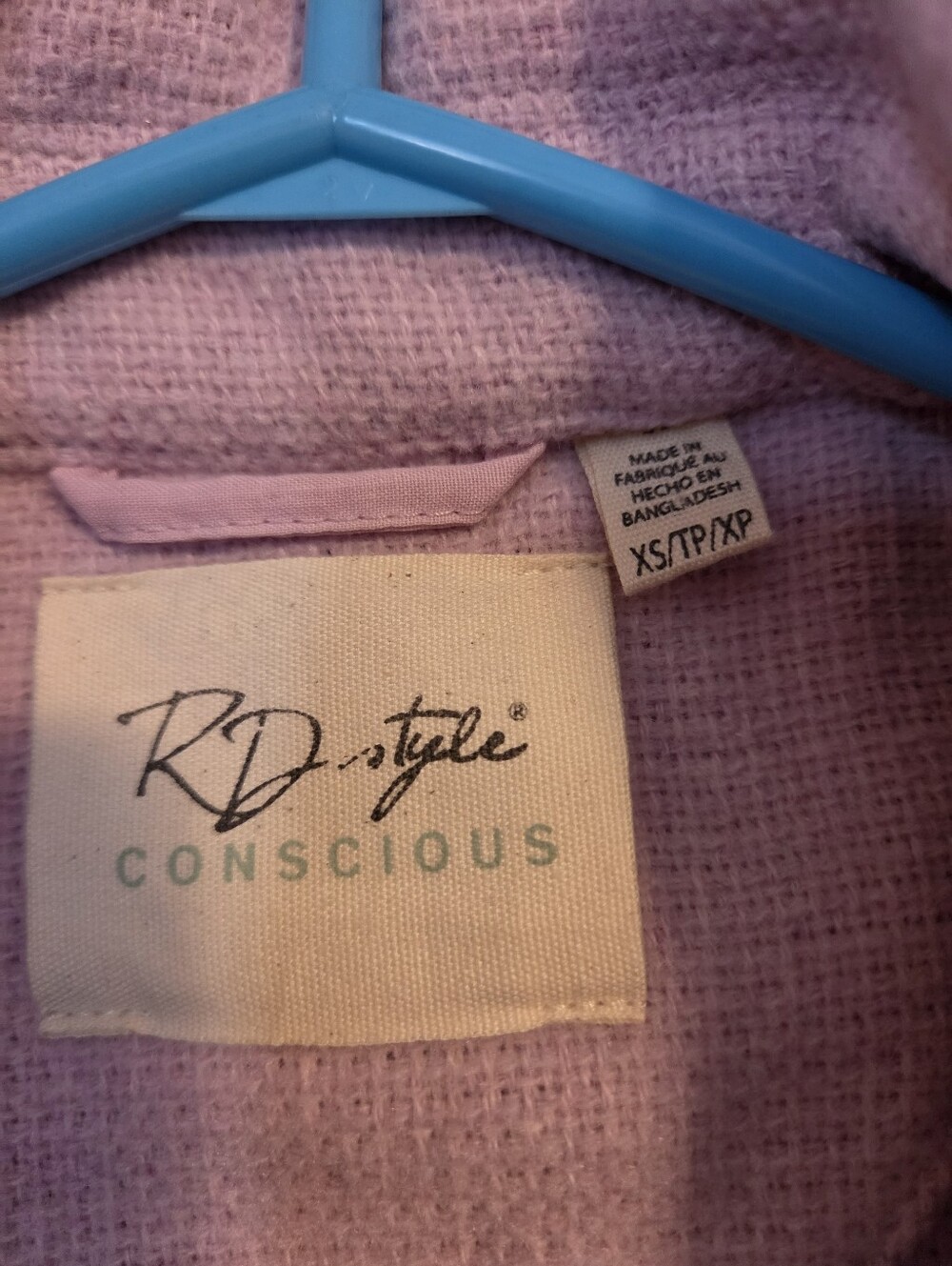 Lilac Button-Front Shacket Jacket - Picture 2 of 3